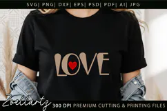 Valentine's Day SVG PNG EPS DXF Love Heart SVG for Cricut Product Image 4