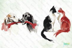 Couples, Hearts, Bouquets Valentine Cliparts Product Image 1