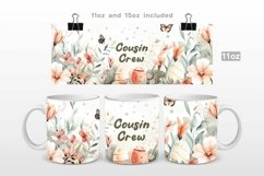 Cousin Crew Easter Mug Wrap