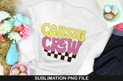 Cousin Crew - Easter Sublimation PNG Product Image 1