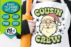 Cousin Crew - A Christmas Family Matching Cricut Cut file