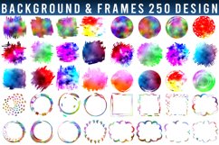 watercolor backgrounds Sublimation Bundle, Background Png Product Image 1