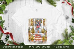 Merry Christmas Y'All. Christmas Watercolor. Product Image 1