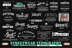 Streetwear Typography Vol. 7 T-shirt Design Bundle Product Image 1