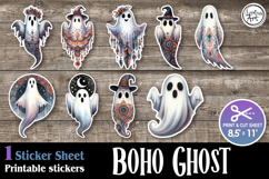 Halloween Ghosts Stickers design PNG Product Image 1