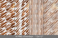 Copper foil seamless pattern overlay, PNG Product Image 1