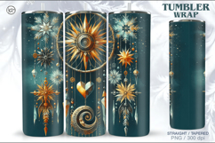 Celestial Seamless Tumbler Wrap 20 oz Product Image 1