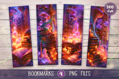 Bookmarks design - Botanical Academy of Wizards. Product Image 1