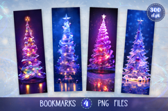 Bookmarks design - Bright Christmas Tree. Product Image 1