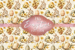 Easter vintage seamless pattern. Product Image 1