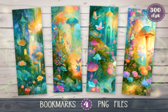 Bookmarks design - Enchanted Forest. Product Image 1