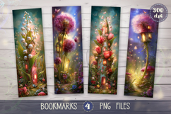Bookmarks design - Fairy Houses. Product Image 1