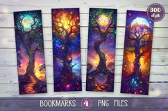 Bookmarks design - Fantasy World- Giant FantasyTree. Product Image 1
