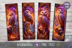 Bookmarks design - Nordic Owls. Product Image 1