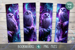 Bookmarks design - Nordic Owls. Product Image 1