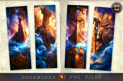 Bookmarks design - Viking Legends. Product Image 1