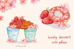 Sweet Dessert Valentine Clipart and sublimation Product Image 2