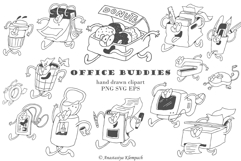Office items doodles Product Image 1