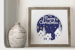 Layer Paper Cut Christmas Card Product Image 3