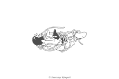 Hand Drawn Italian Pasta Vector Clipart Product Image 3