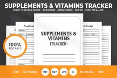 Supplements Tracker KDP Interior Product Image 1