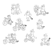 Bike Doodles Product Image 5