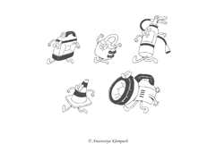 Garage Chores Funny Doodles Product Image 3