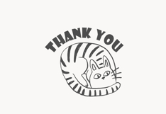 Quirky Cats Clipart Set Funny Hand Drawn Cat Illustrations Product Image 8