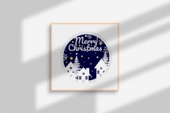 Layer Paper Cut Christmas Card Product Image 2