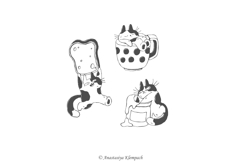 Hand Drawn Swimming Pool Vector Clipart Product Image 3