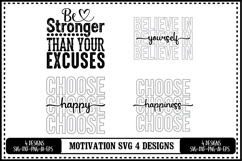 Motivation Svg 4 Designs Product Image 1