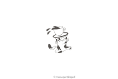 Purrfect Barista Hand Drawn Clipart Product Image 6