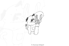 Hand Drawn Bakery Clipart, Pug Baking Doodles for Branding Product Image 5