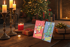 Retro groovy Christmas characters Product Image 3