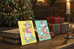 Retro groovy Christmas characters Product Image 6