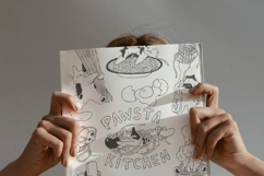 Hand Drawn Italian Pasta Vector Clipart Product Image 7