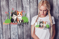 Sublimation Design - Purr-Fect Love Product Image 1