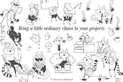 Hand-Drawn Cat Doodle Bundle Product Image 7