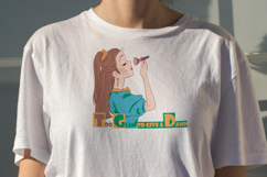 Sublimation Design: Too Glam to Give a Damn Product Image 1