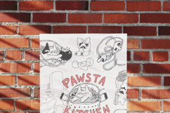 Hand Drawn Italian Pasta Vector Clipart Product Image 9