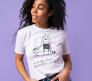 Funny Coffee Cat Doodles Product Image 4