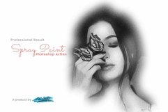 Spray Paint Photoshop Action Product Image 1