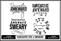 Funny Sarcastic Svg 4 Designs Product Image 1