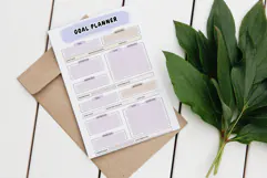 Goal Setting Planner for Kdp or Self Use Product Image 2