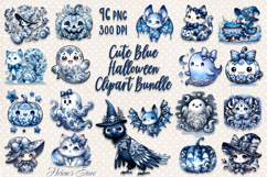 Cute Halloween clipart BUNDLE | Coquette bows shirt designs Product Image 1