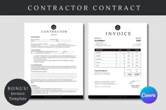 Professional Contractor Contract Template Product Image 1
