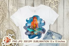 Hippie. Hippie Sublimation. Boho Woman. Hippie Girl. Product Image 1