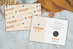 Editable Thanks For Your Purchase Card Product Image 1