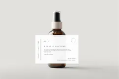 Room Spray Label Template Product Image 1