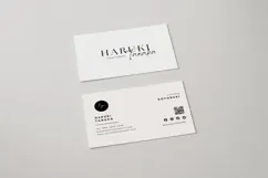 Business Card Template with QR Code Product Image 2